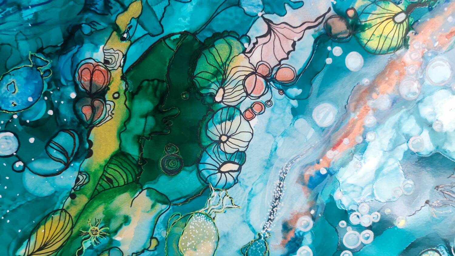 Painting the marine world