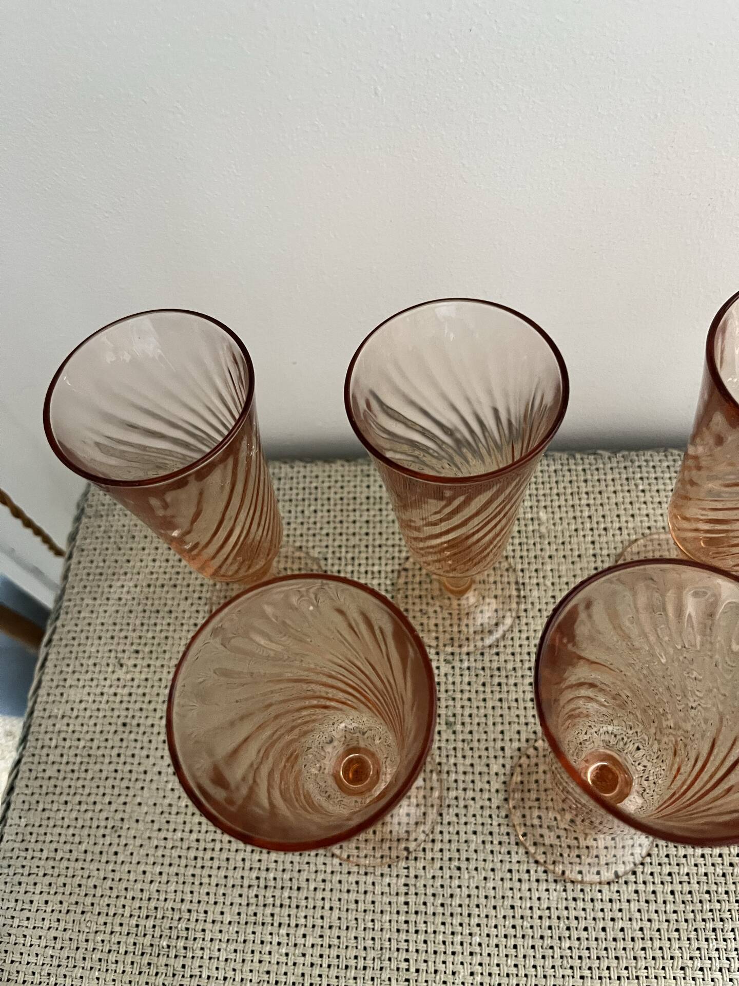 6 champagne flutes