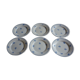 6 plates flat earthenware hamage wolves blue flowers mill