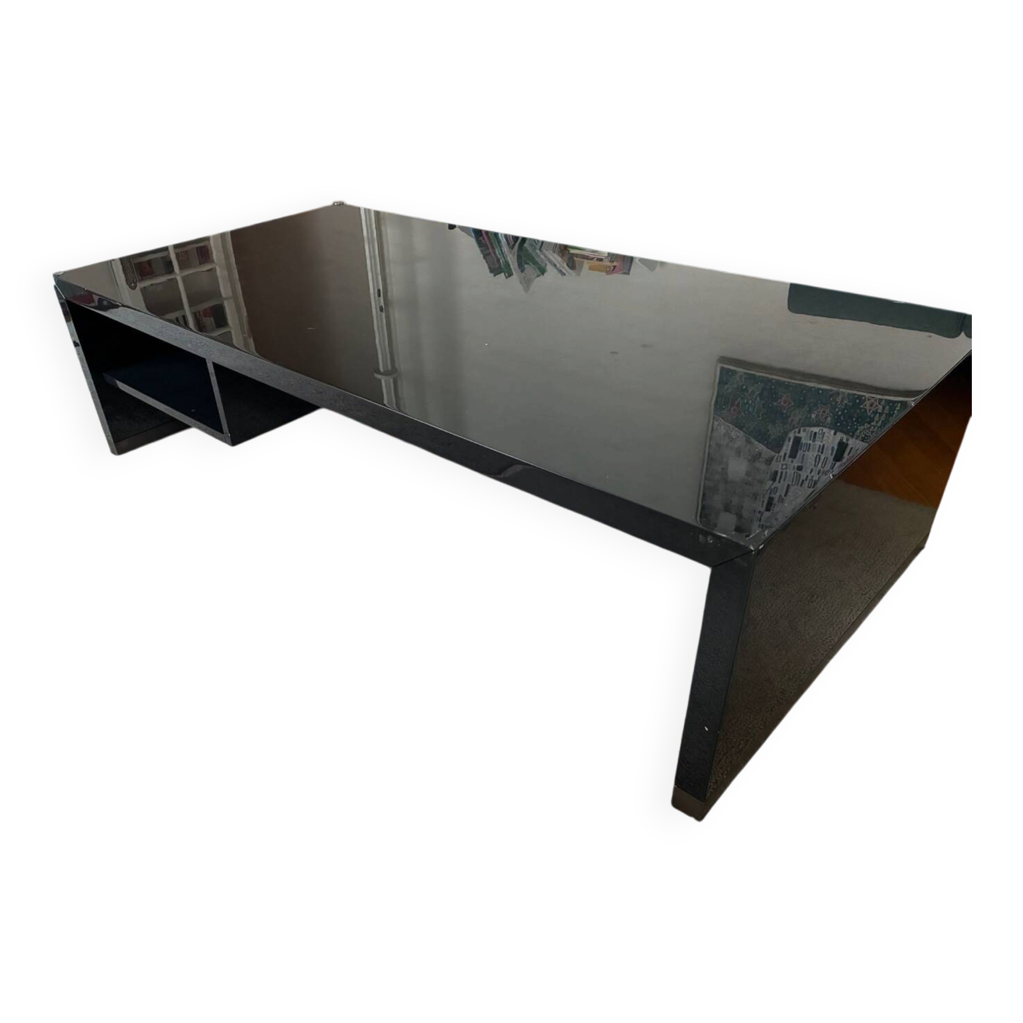 Armani Casa Black Lacquer Coffee Table