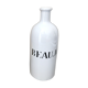 "Beaujolais" white ceramic bottle