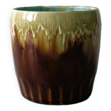Cache pot - vase faïence Orchies France
