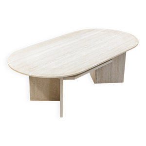 Table basse en travertin - 1970