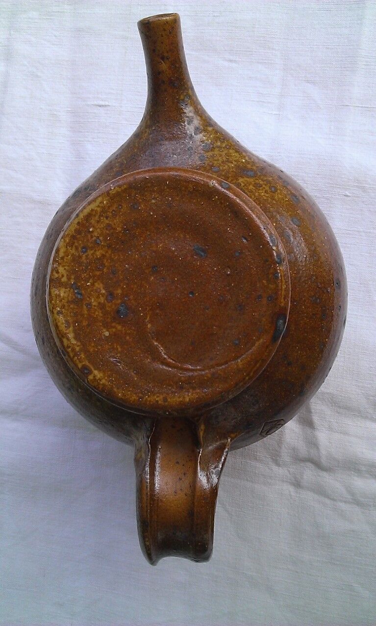 Charles Gaudry's sandstone teapot, Saint Amand sandstone of Puysaye