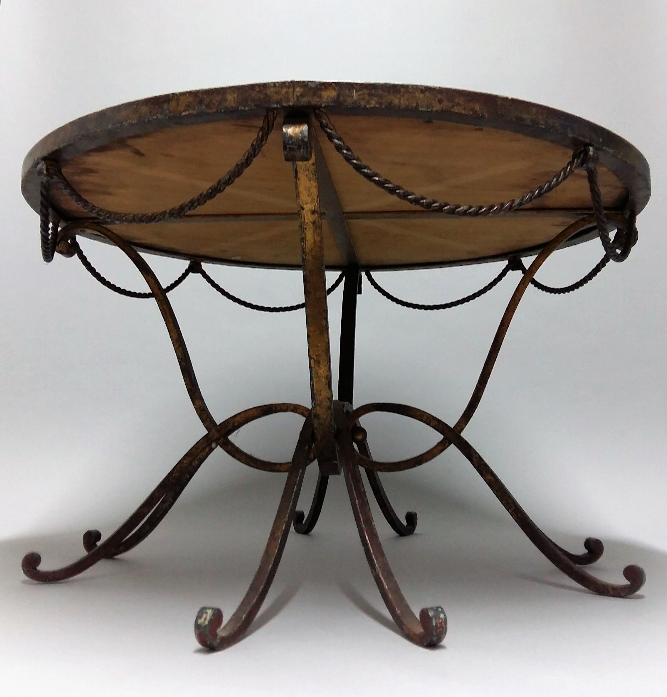 Coffee table  wrought iron