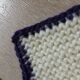 Plaid patchwork en laine