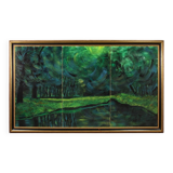 Great Italian painting dated 1993