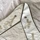 Beveled Venetian mirror - butterfly decor - Height: 61 cm