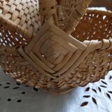 small wicker basket for child
