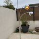 Lily of the valley floor lamp by Reggiani design from the 70s
