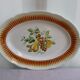 Oval ceramic plate