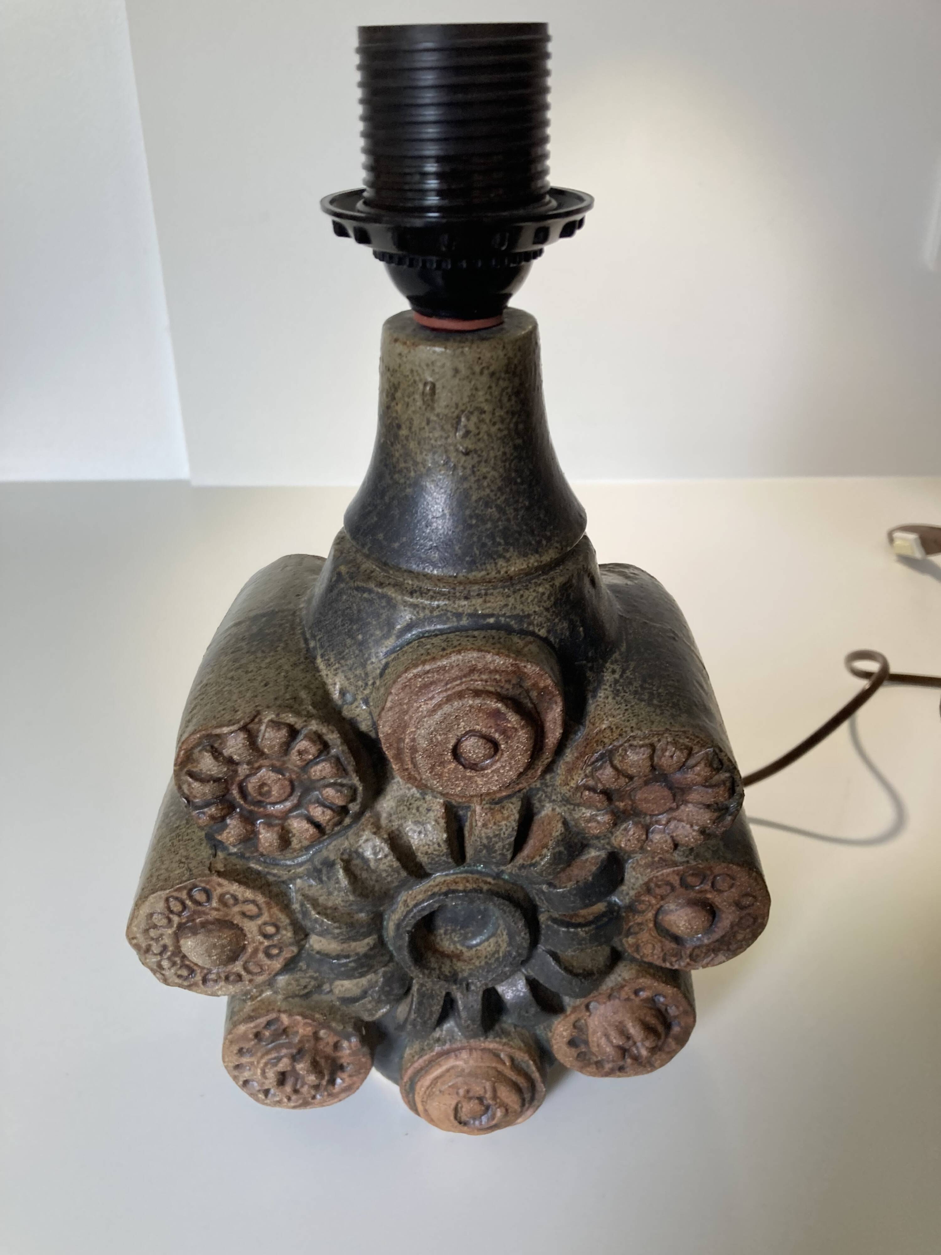 Pair of Bernard Rooke lamps, 1970