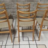 Set de 6 chaises scandinaves par Bähre Mignon Möbel 1960