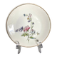 12 Limoges porcelain dessert plates Charles Ahrenfeldt floral decoration