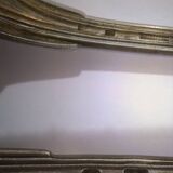2 vintage christofle fillet pointed entremet spoons 14.5 cm silver metal