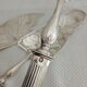 Cutlery with minerva silver handle