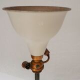 Forged iron lamp lamp, geige metal tulip