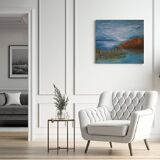 Contemporary painting, original signed and delivered with its certificate.