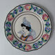HB Quimper 2 assiettes plates breton et bretonne