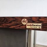 Bureau de direction avec plateau en stratifié palissandre par Mobiltecnica Torino