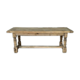 Oak farmhouse table, 1925