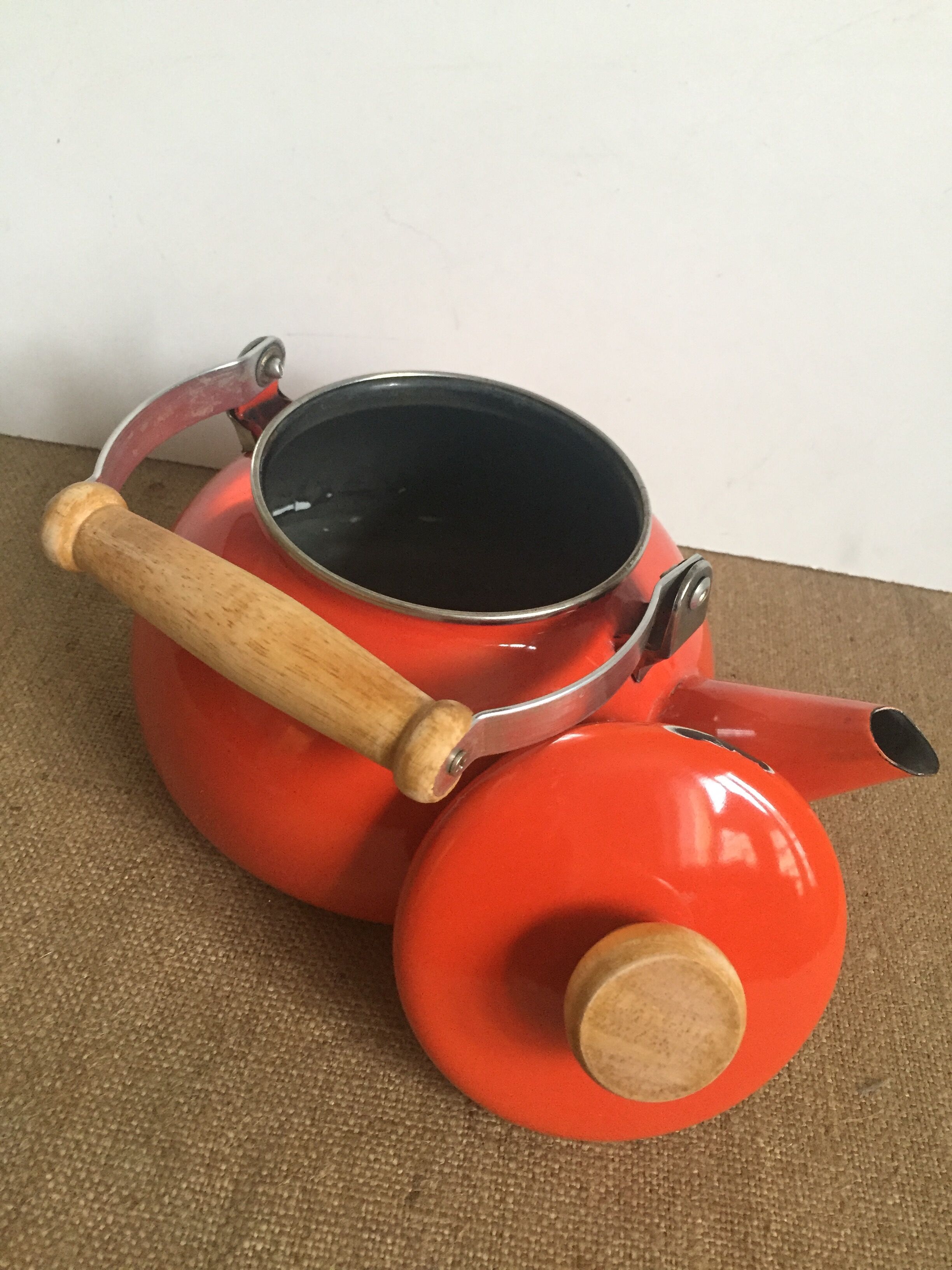 Orange kettle