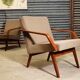 Pair of armchairs Mier Topolcany 1960