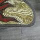Enamelled lava coffee table, Jean Jaffeux, free form