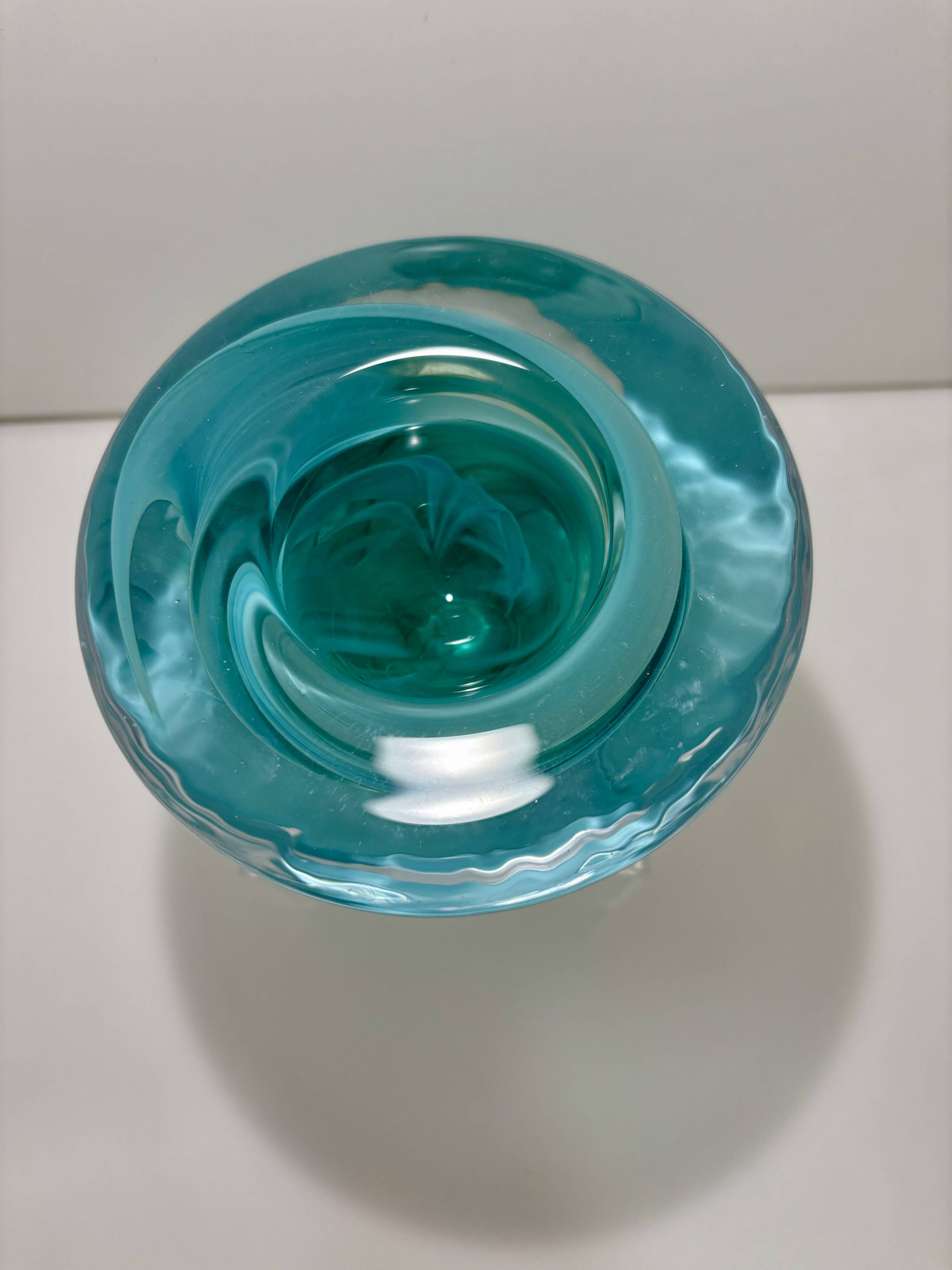 Atoll Bowl by Anna Ehrner for Kosta Boda, 1980s