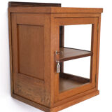 Oak art deco hanging cabinets 1930s