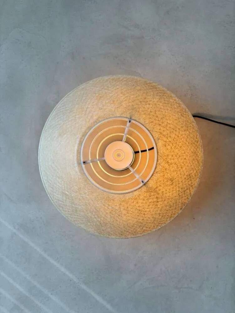Louis Kalff ceiling light Philips from the 1950s in fibreglass.