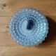 Molded glass wall or ceiling lamp