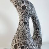 Ceramic pitcher by Annette Roux, France 1960s