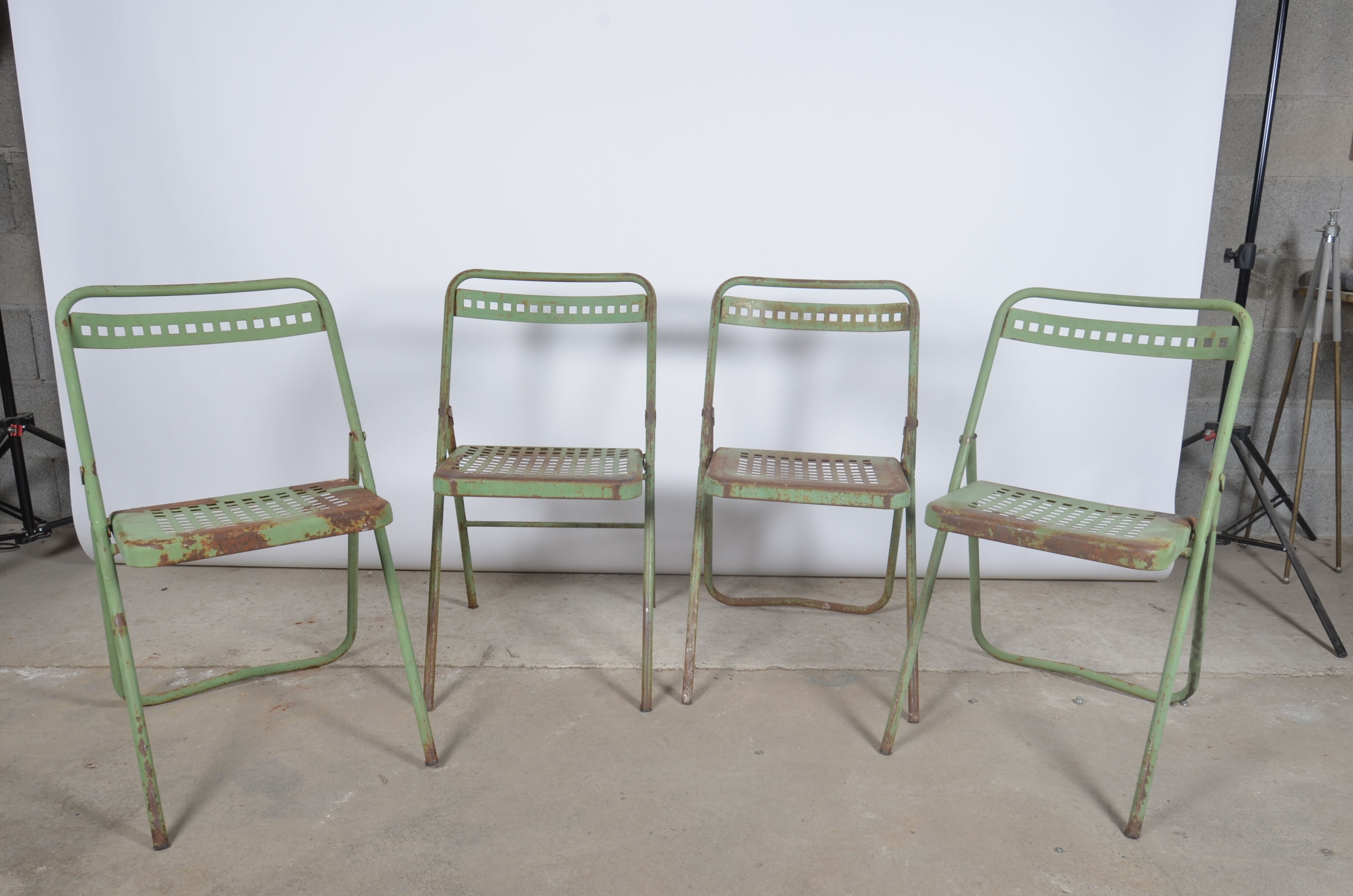 Souvignet folding metal foldchair chairs