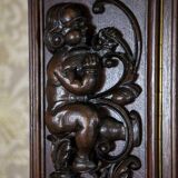 Interwar Oak Sideboard in Dark Brown, 1930s