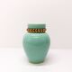 Pol Chambost vase in green earthenware 1950