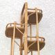 Rattan and bamboo plant rack from the 70s