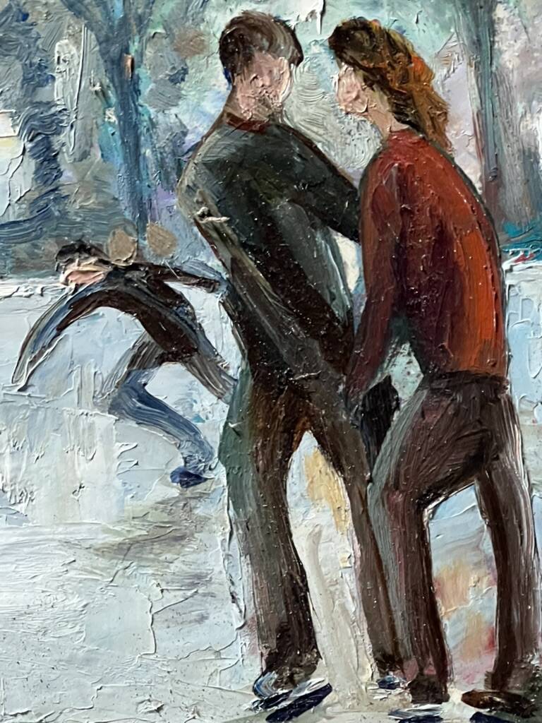 "The Skaters" – Pierre Faure (born in 1932)