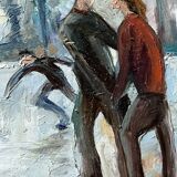 "The Skaters" – Pierre Faure (born in 1932)