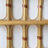 Vintage rattan shelf