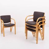 Set of 6 Danish design chairs from Four Design