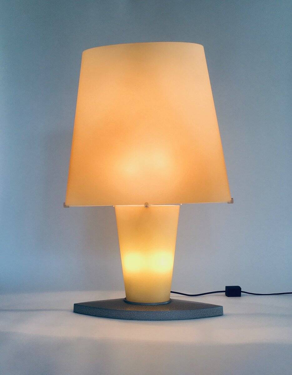 Postmodern Glass Table Lamp attributed to Daniela Puppa for Fontana Arte, 1980s