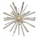 Contemporary Murano Style Glass Sputnik Chandelier