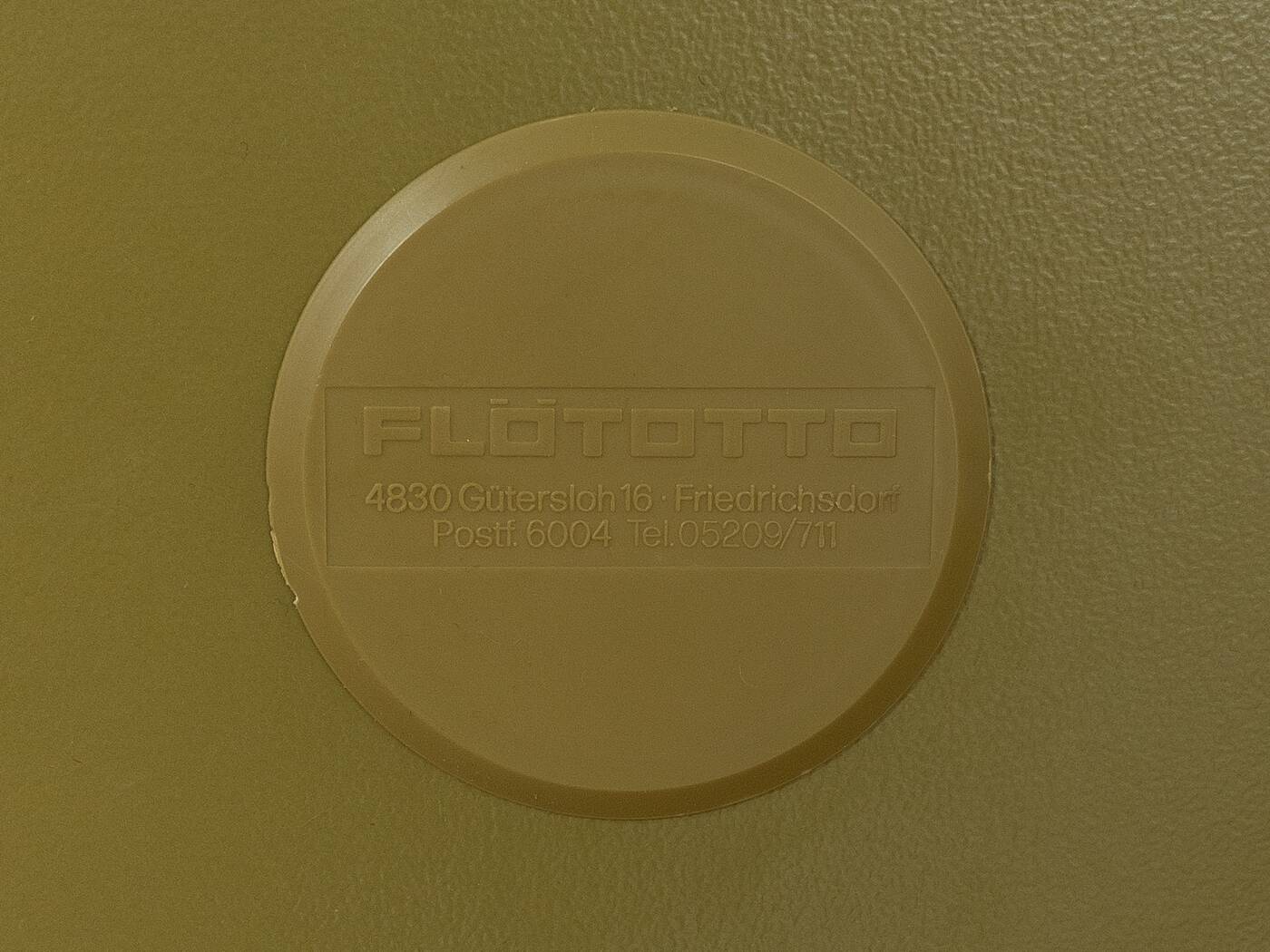 Five-piece profile system by Flötotto from the 1970s