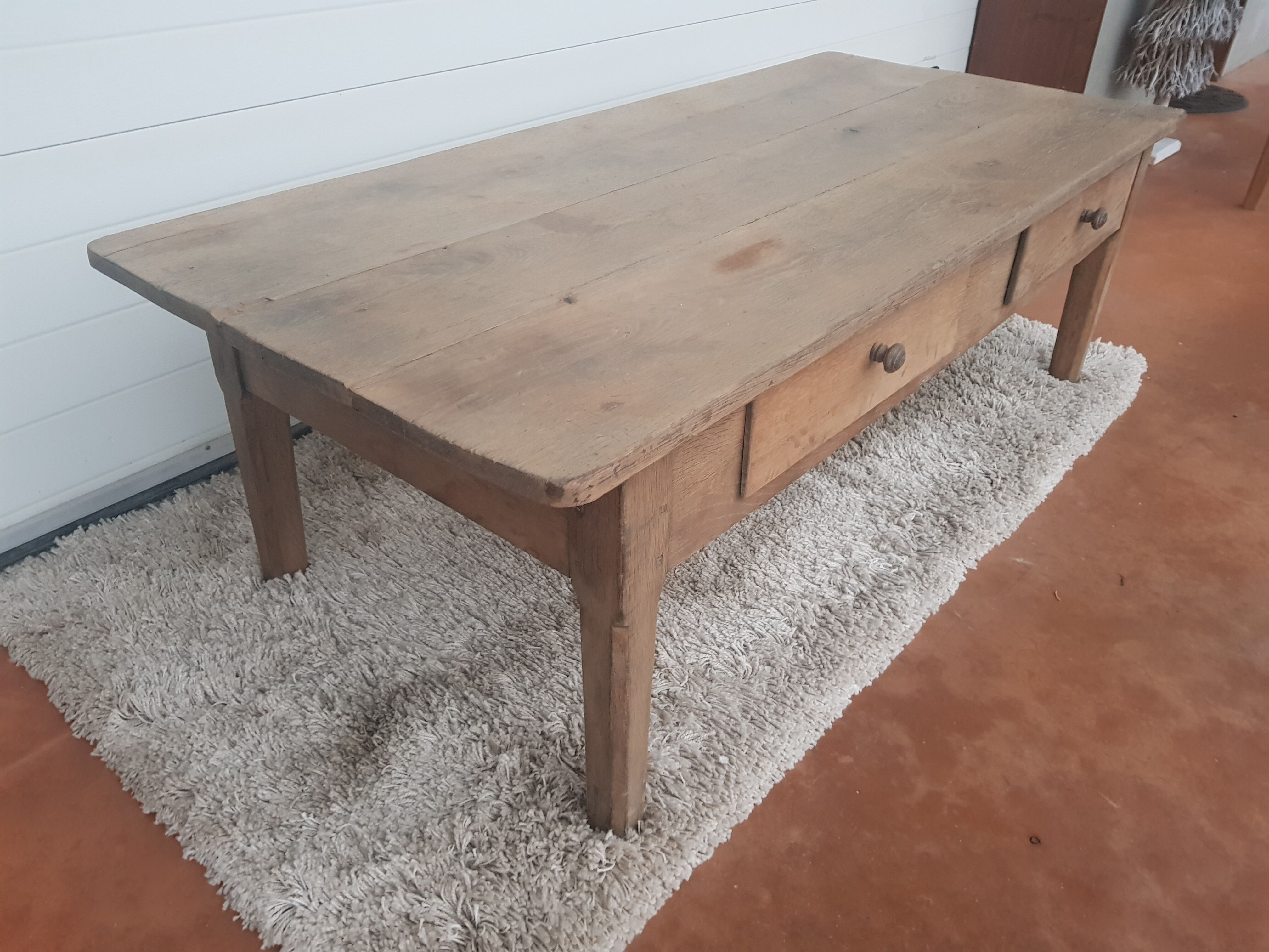 Old Farm Coffee Table late 19th S