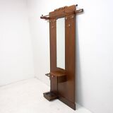 Porte-manteau et porte-chapeau Art Nouveau, vers 1910, Autriche-Hongrie