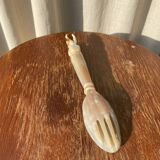 Paire de couverts à salade (corne)