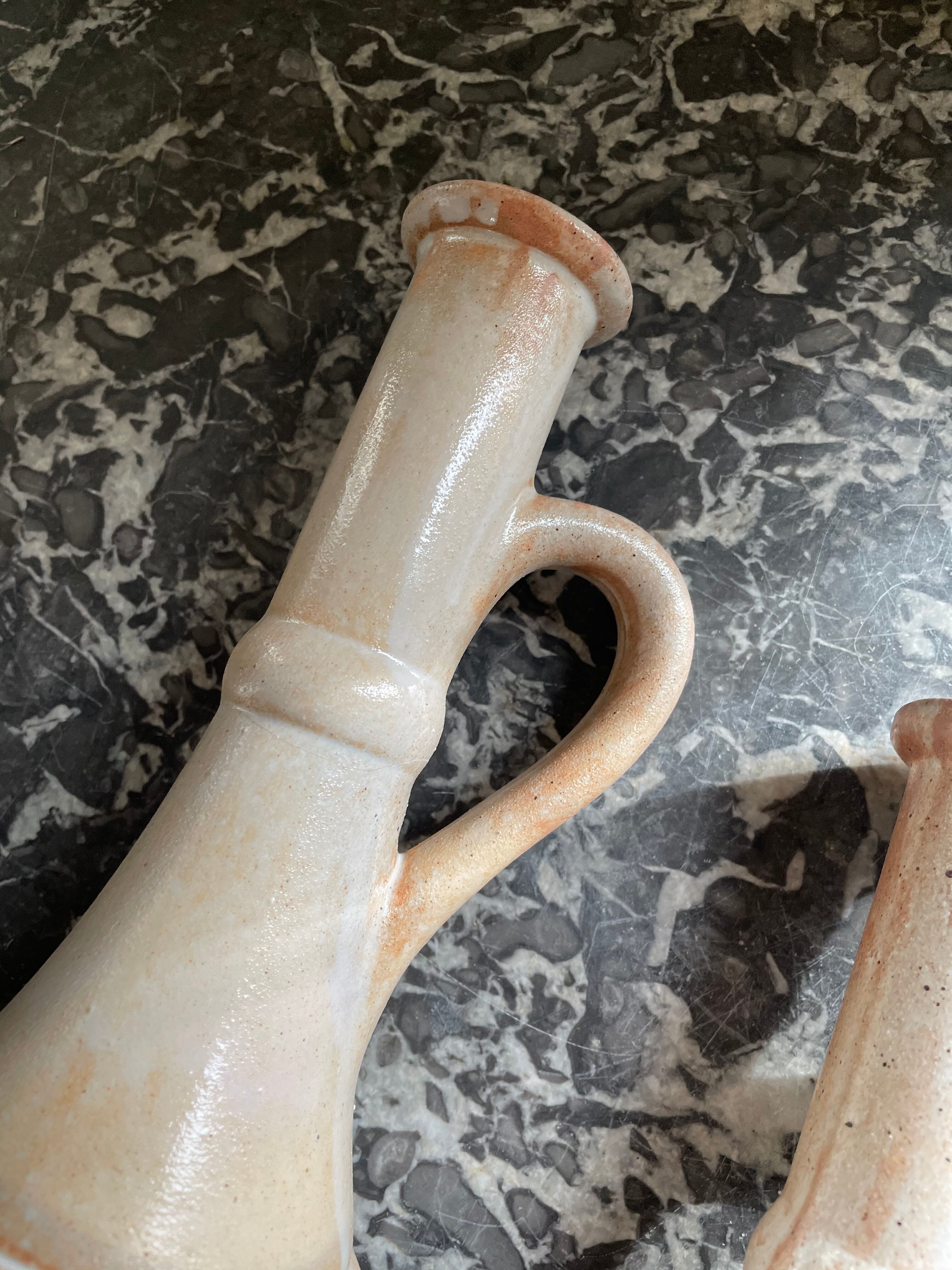 Sandstone candlesticks