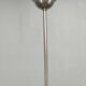 1930s Art Deco Nickel Chandelier With Opaline Glass Globes