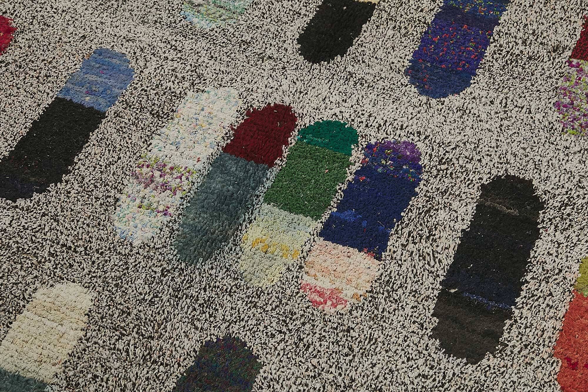Tapis boho recyclé turc fait main 170 cm x 240 cm